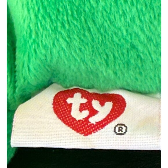 Ty Pillow Pals Antlers the Green Moose Vintage 1998 - Picture 7 of 9